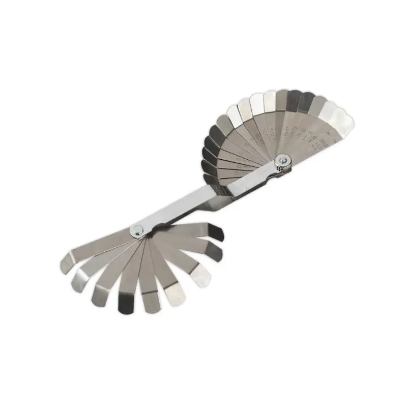Sealey Feeler Gauge 26 Blade Offset - Dual Marked