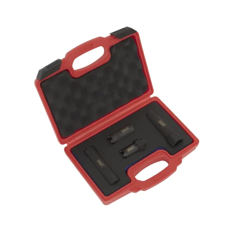 Sealey Diesel Injector Socket Set 4pc - Commercial