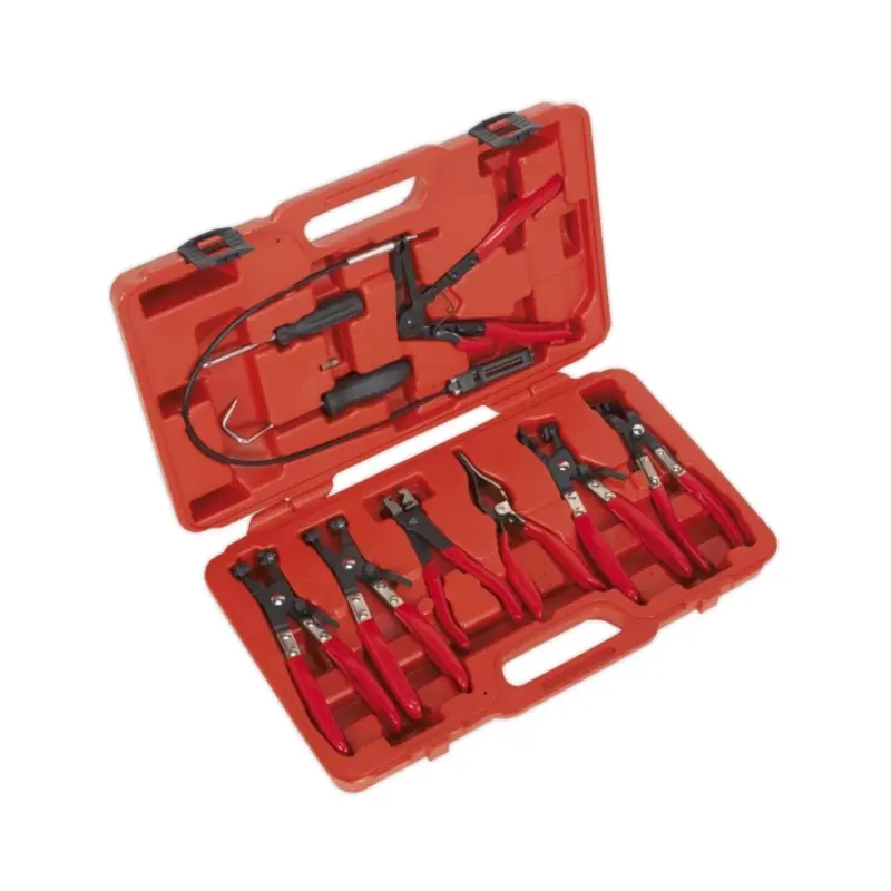 Sealey Hose Clip Removal Tool Set 9pc