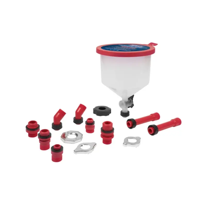 Sealey Automotive Coolant Filling Set Non-Spill 15pc
