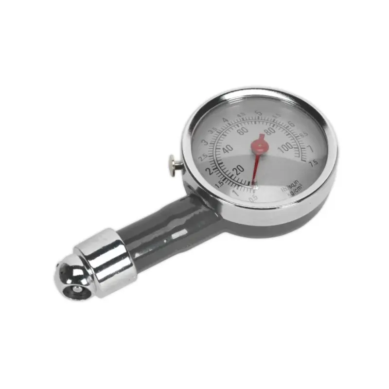 Sealey Dial Type Pressure Gauge 0-100psi