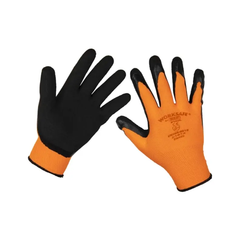 Sealey Foam Latex Gloves (Large) - Pack of 6 Pairs