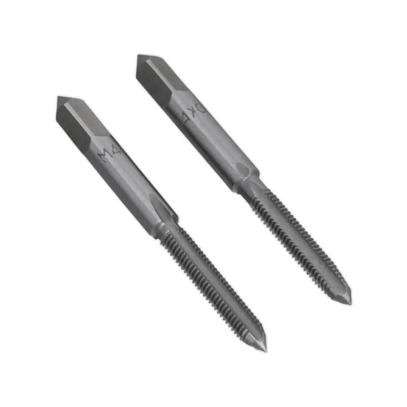 Sealey Tap Set 2pc (Taper & Plug) M4 x 0.7mm