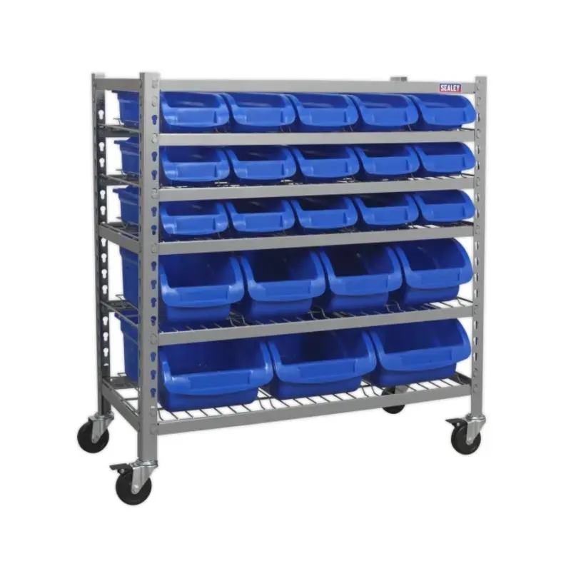 Sealey Mobile Bin Storage System 22 Bins
