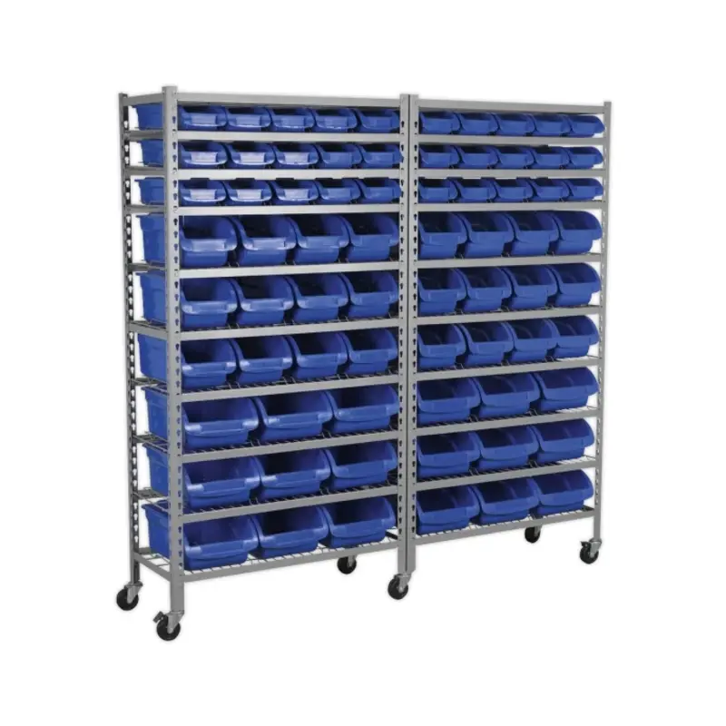 Sealey Mobile Bin Storage System 72 Bins