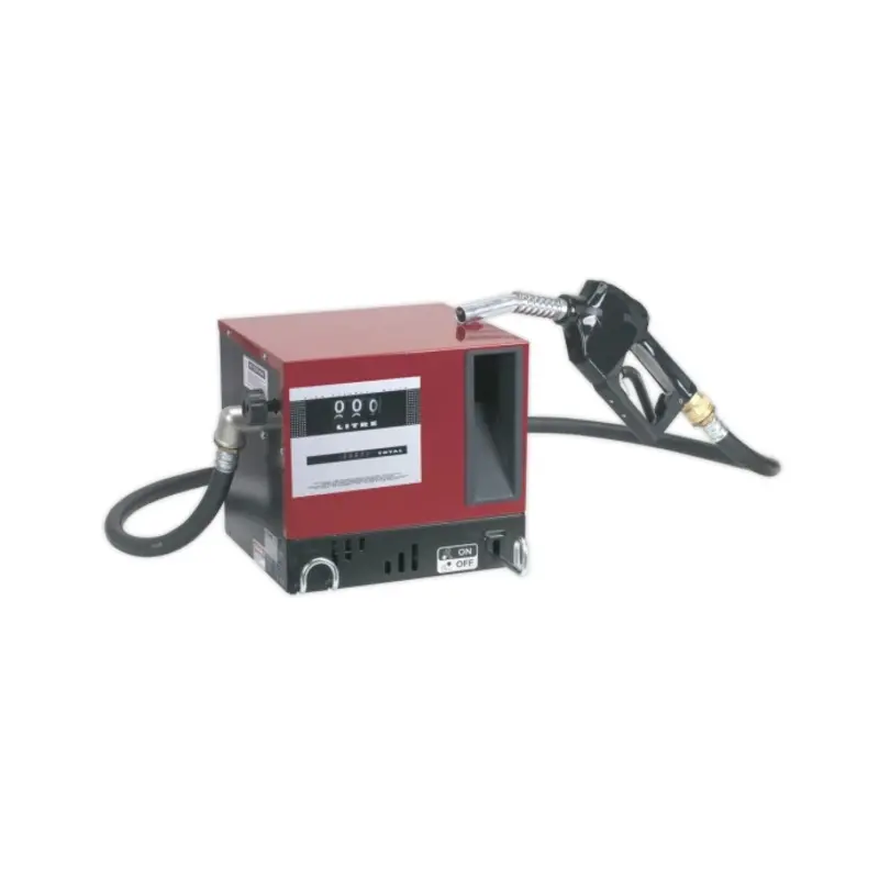 Sealey Diesel/Fluid Transfer System 56L/min Wall Mounting with Meter 230V