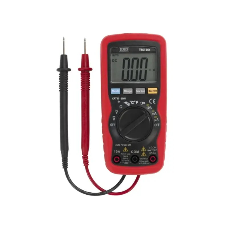 Sealey Professional Auto-Ranging Digital Multimeter - 8-Function