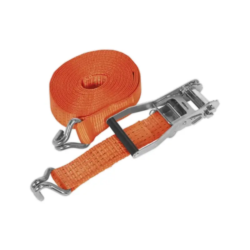 Sealey Ratchet Strap 50mm x 10m Polyester Webbing 5000kg Breaking Strength