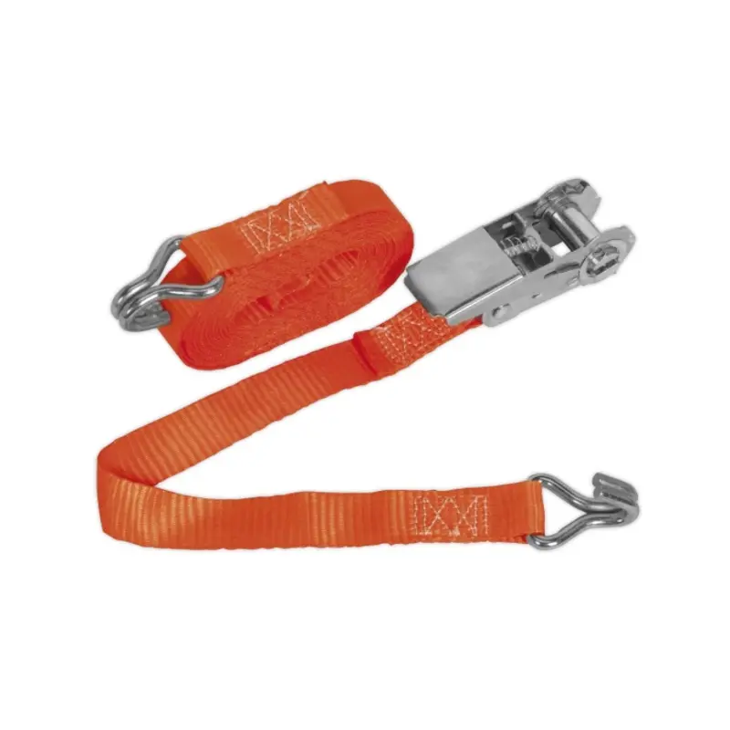 Sealey Ratchet Strap 25mm x 4.5m Polyester Webbing 800kg Breaking Strength