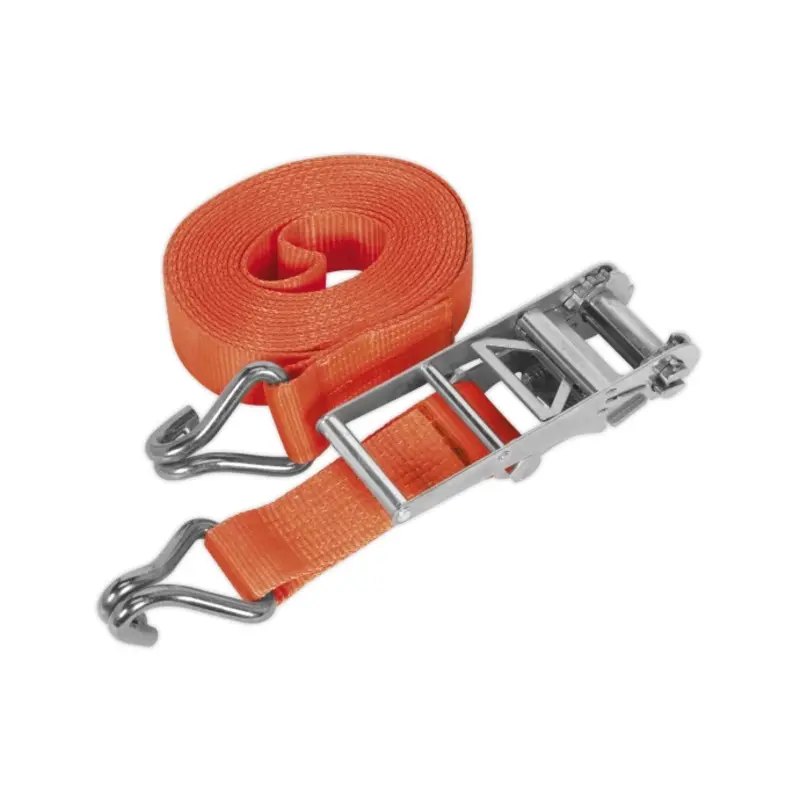 Sealey Ratchet Strap 75mm x 8m Polyester Webbing 10000kg Breaking Strength