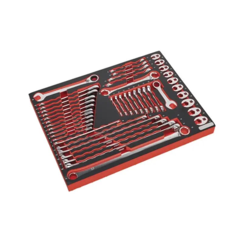 Sealey Tool Tray with Specialised Spanner Set 44pc