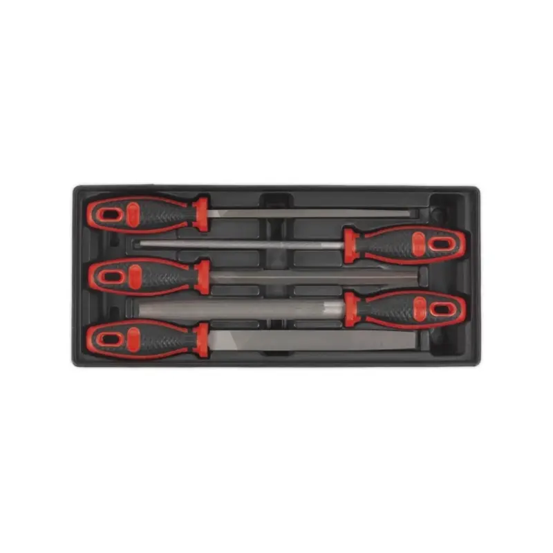 Sealey Tool Tray with Engineers File Set 5pc