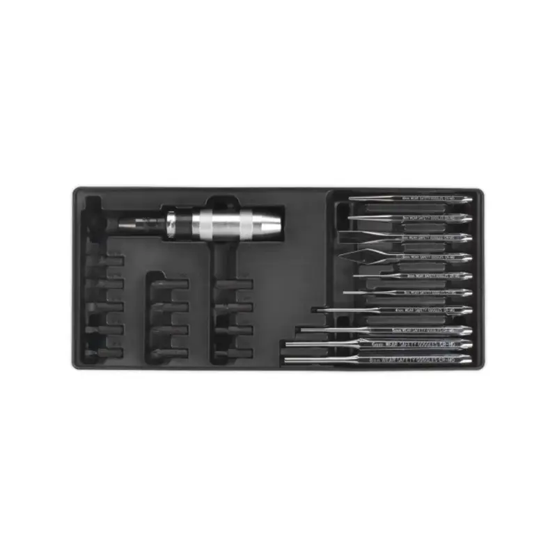 Sealey Tool Tray with Punch & Impact Driver Set 25pc