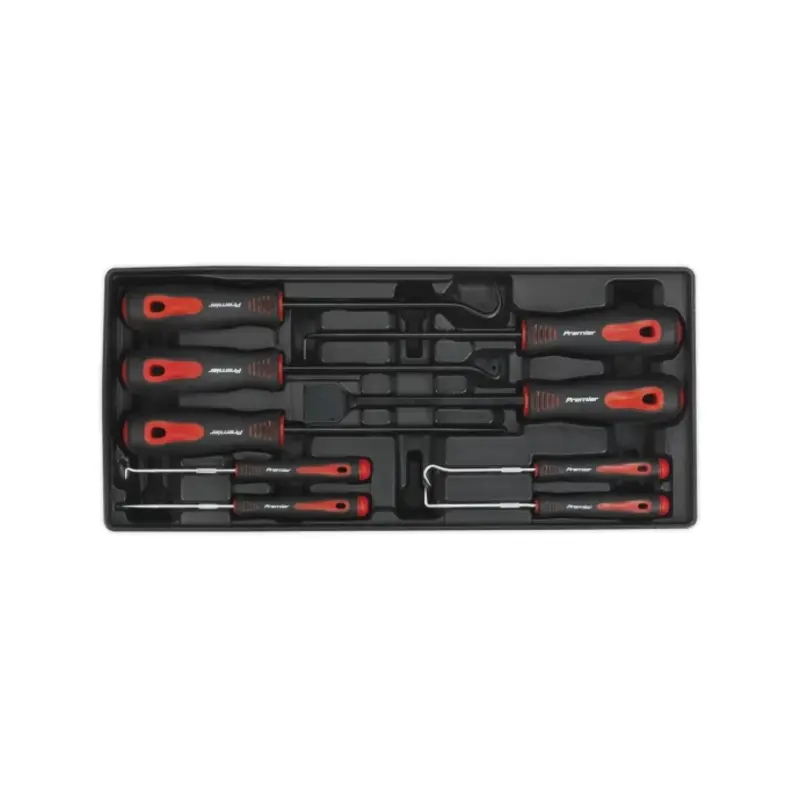 Sealey Tool Tray with Scraper & Hook Set 9pc