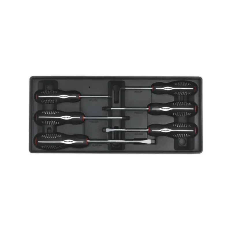 Sealey Tool Tray with Screwdriver Set 6pc
