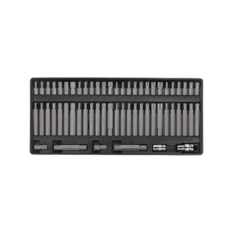 Sealey Tool Tray with Security TRX-Star*/Hex/Ribe/Spline Bit Set 60pc