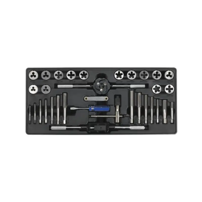 Sealey Tool Tray with Tap & Die Set 33pc