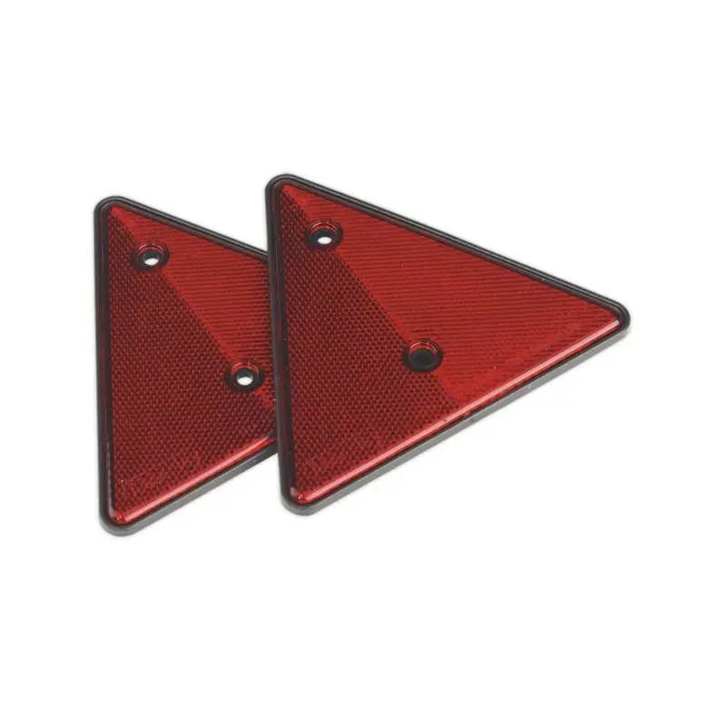 Sealey Rear Reflective Red Triangle Pack of 2