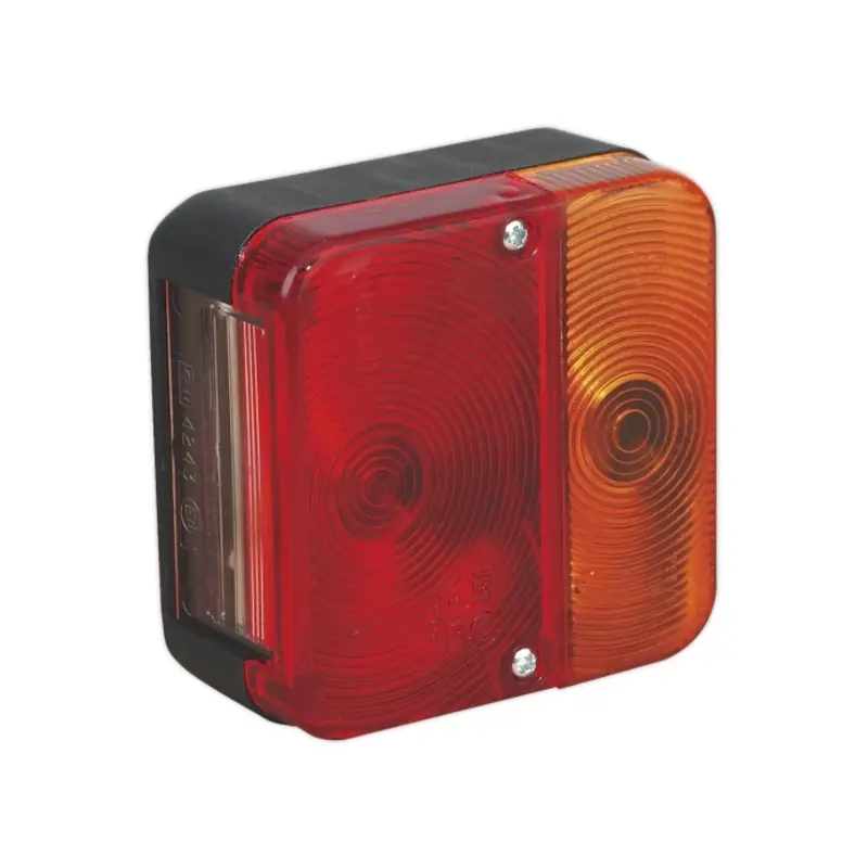 Sealey Rear Square Lamp Cluster 12V with Bulbs
