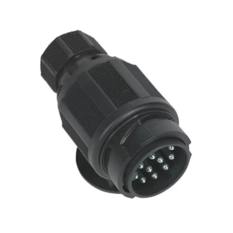 Sealey Towing Plug 13-Pin Euro Plastic 12V Twin Inlet