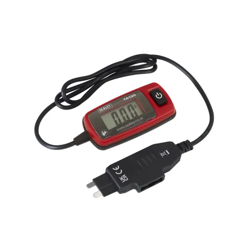Sealey Automotive Current Tester 20A - Standard Blade Fuse