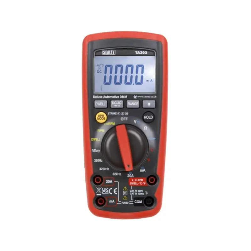 Sealey Digital Automotive Analyser 12-Function with Inductive Coupler