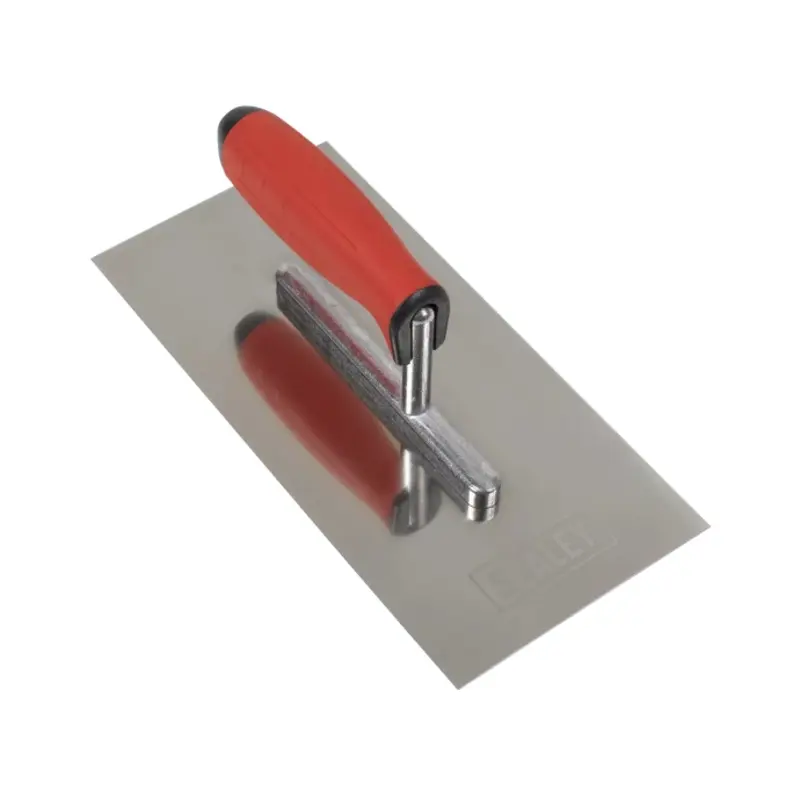 Sealey Stainless Steel 270mm Plastering Trowel - Rubber Handle