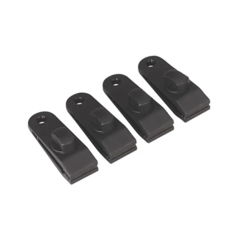 Sealey Tarpaulin Clip Pack of 4