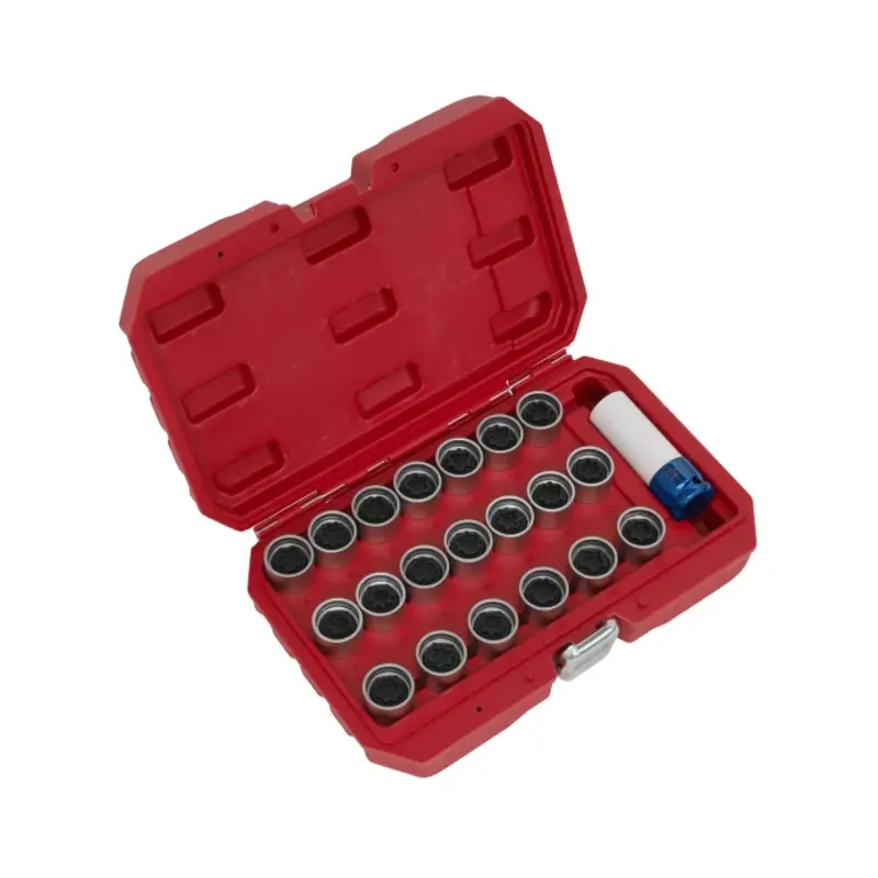 Sealey Locking Wheel Nut Key Set 21pc - Audi