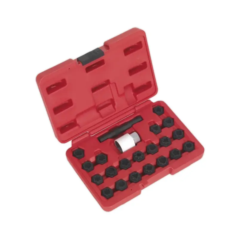 Sealey Locking Wheel Nut Key Set 22pc - Audi