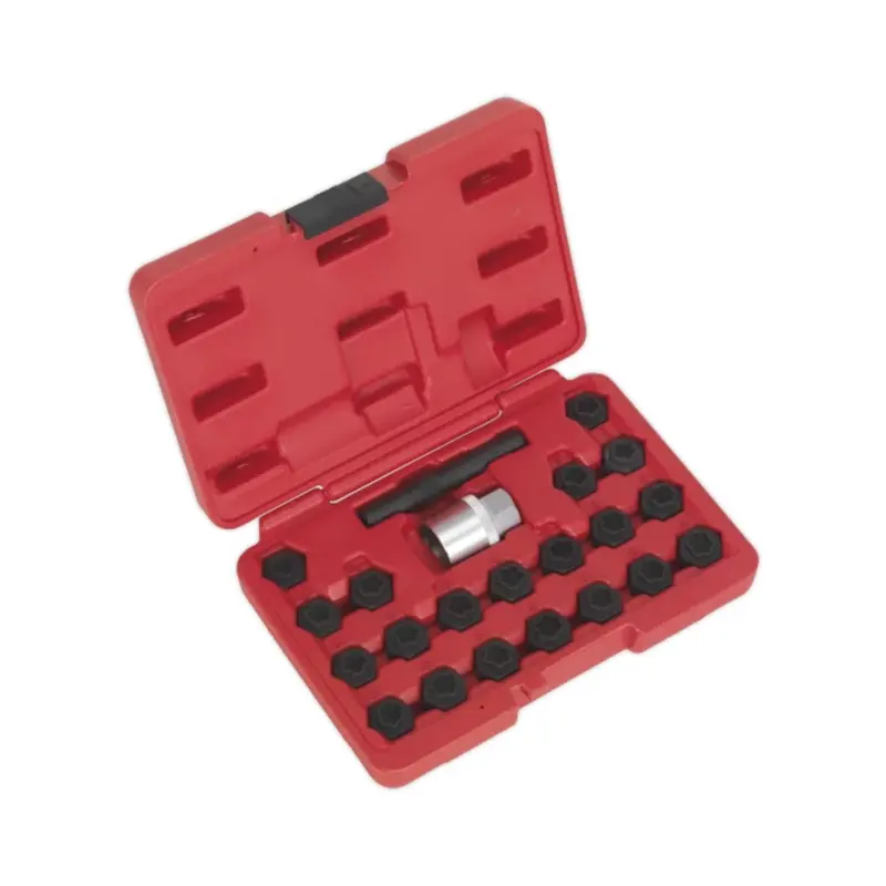Sealey Locking Wheel Nut Key Set 22pc - BMW