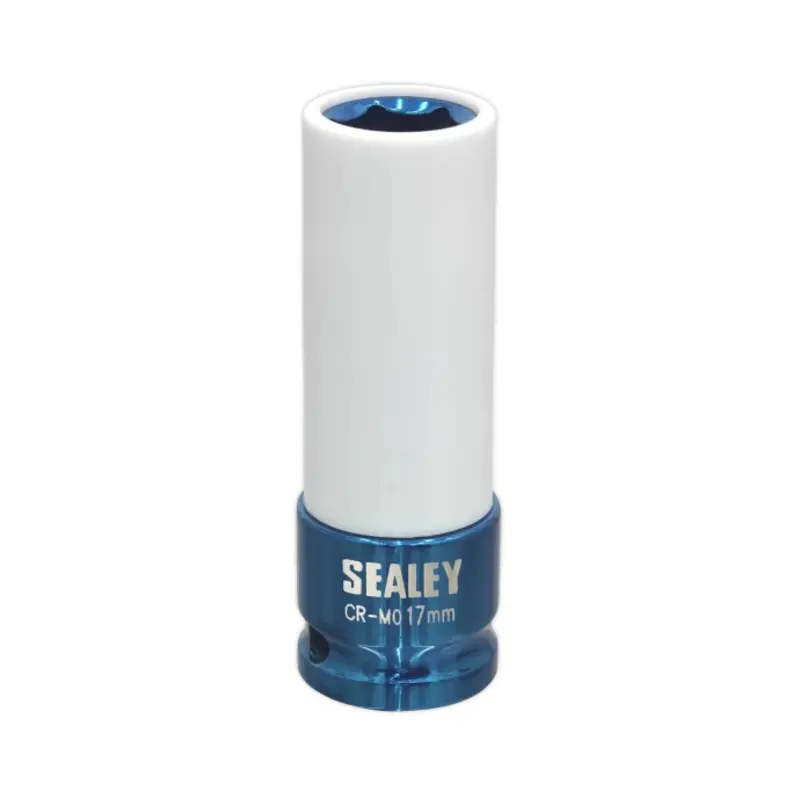 Sealey Alloy Wheel Impact Socket 17mm 1/2"Sq Drive