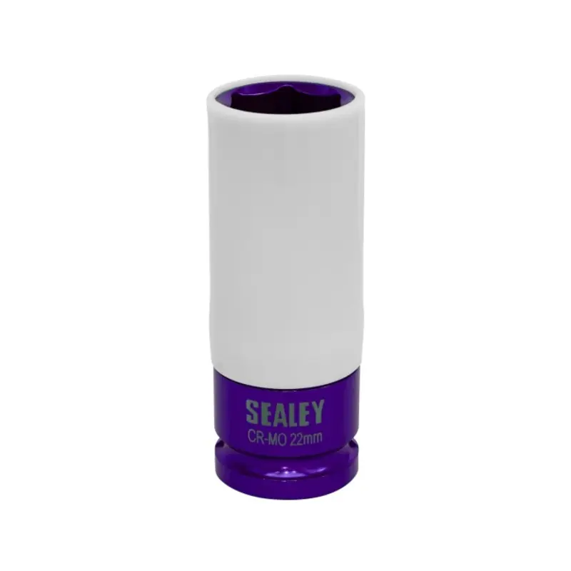 Sealey Alloy Wheel Impact Socket 22mm 1/2"Sq Drive