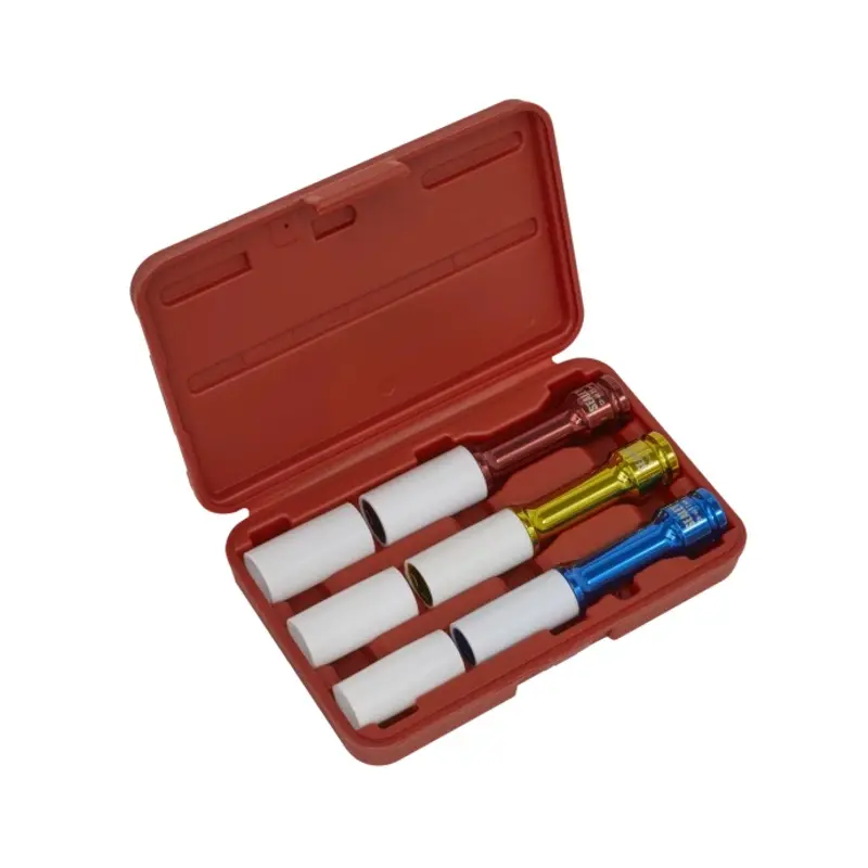 Sealey Alloy Wheel Long Reach Impact Socket Set 3pc 1/2"Sq Drive