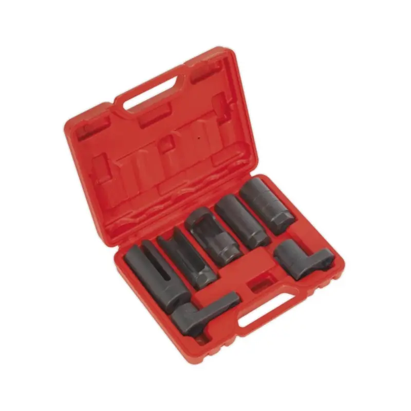 Sealey Oxygen Sensor Socket Set 7pc 3/8" & 1/2"Sq Drive