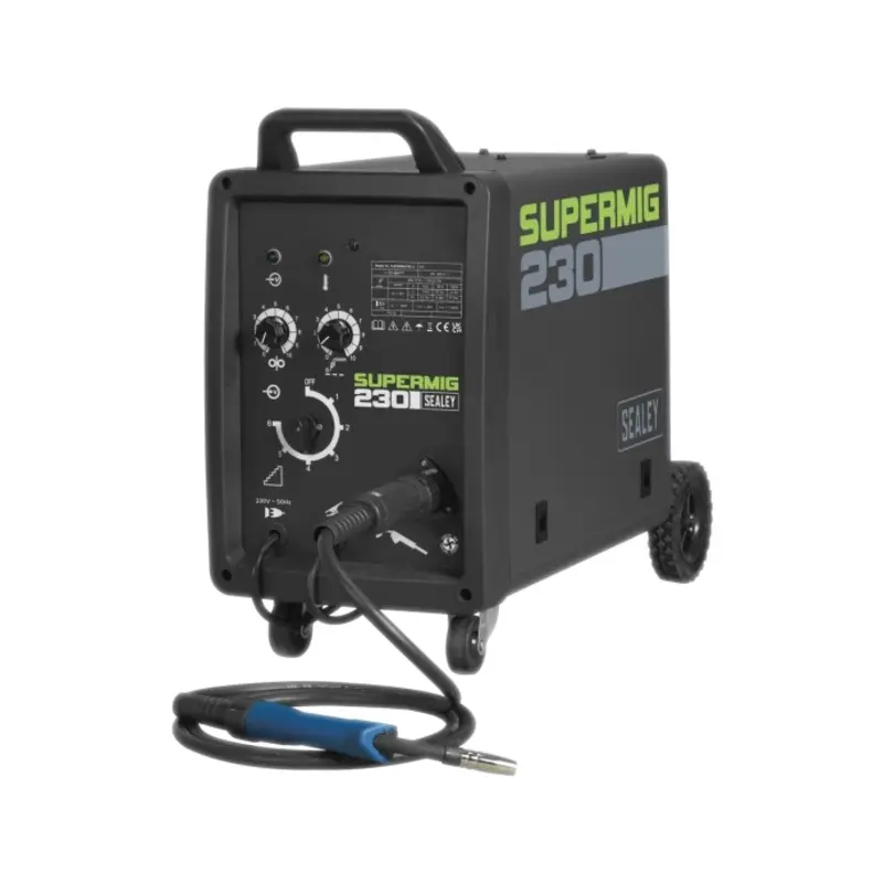 Sealey Professional MIG Welder 230A 230V with Binzel Euro Torch