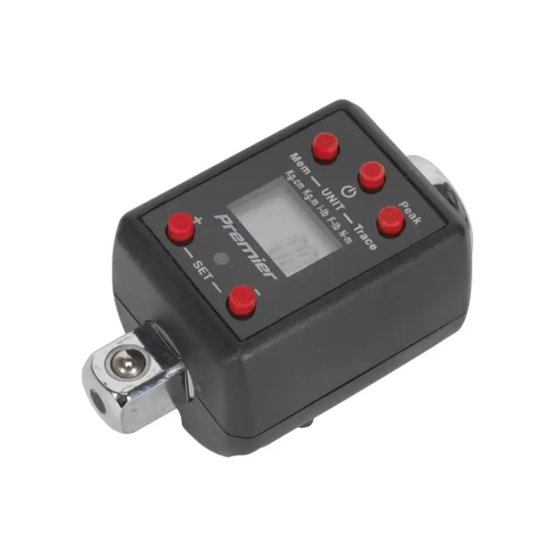 Sealey Torque Adaptor Digital 1/2"Sq Drive 40-200Nm(29.5-147.5lb.ft)