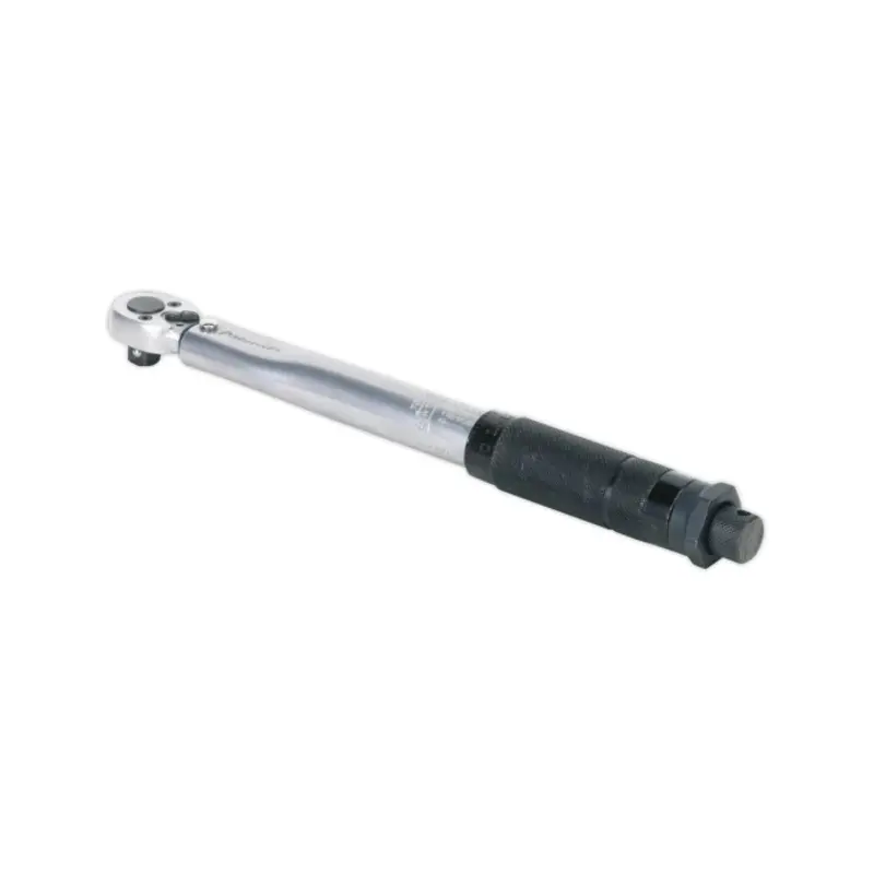 Sealey Torque Wrench Micrometer Style 3/8"Sq Drive 2-24Nm(1.47-17.70lb.ft) - Calibrated