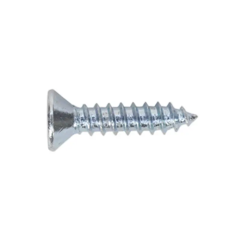 Sealey Self Tapping Screw 3.5 x 16mm Countersunk Pozi Pack of 100