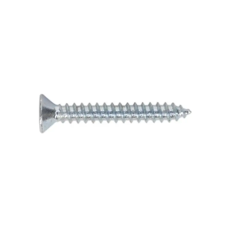 Sealey Self Tapping Screw 3.5 x 25mm Countersunk Pozi Pack of 100