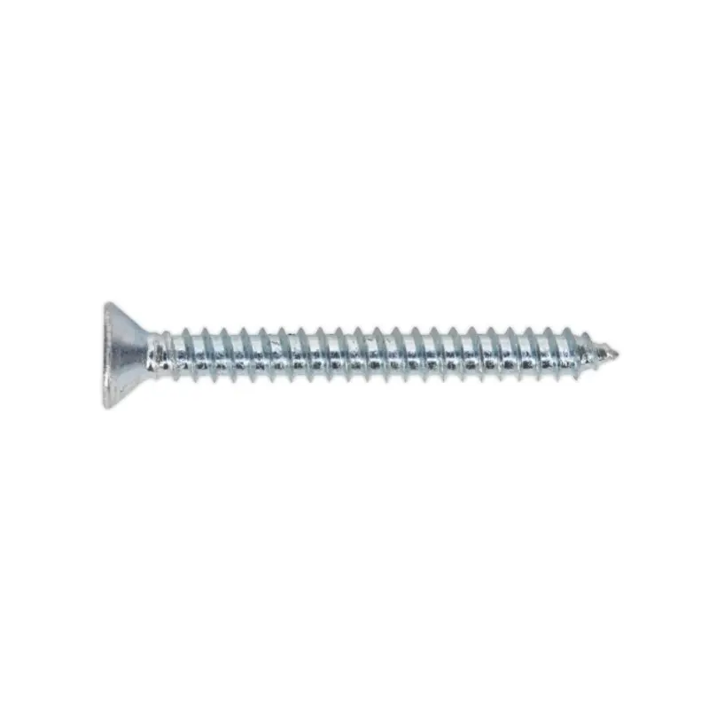 Sealey Self Tapping Screw 4.2 x 38mm Countersunk Pozi Pack of 100