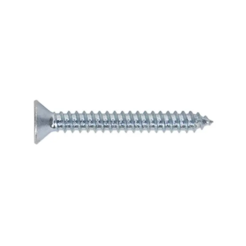 Sealey Self Tapping Screw 4.8 x 38mm Countersunk Pozi Pack of 100