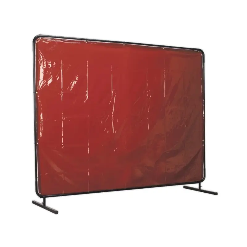 Sealey Workshop Welding Curtain to EN ISO 25980:2014 & Frame 2.4 x 1.75m