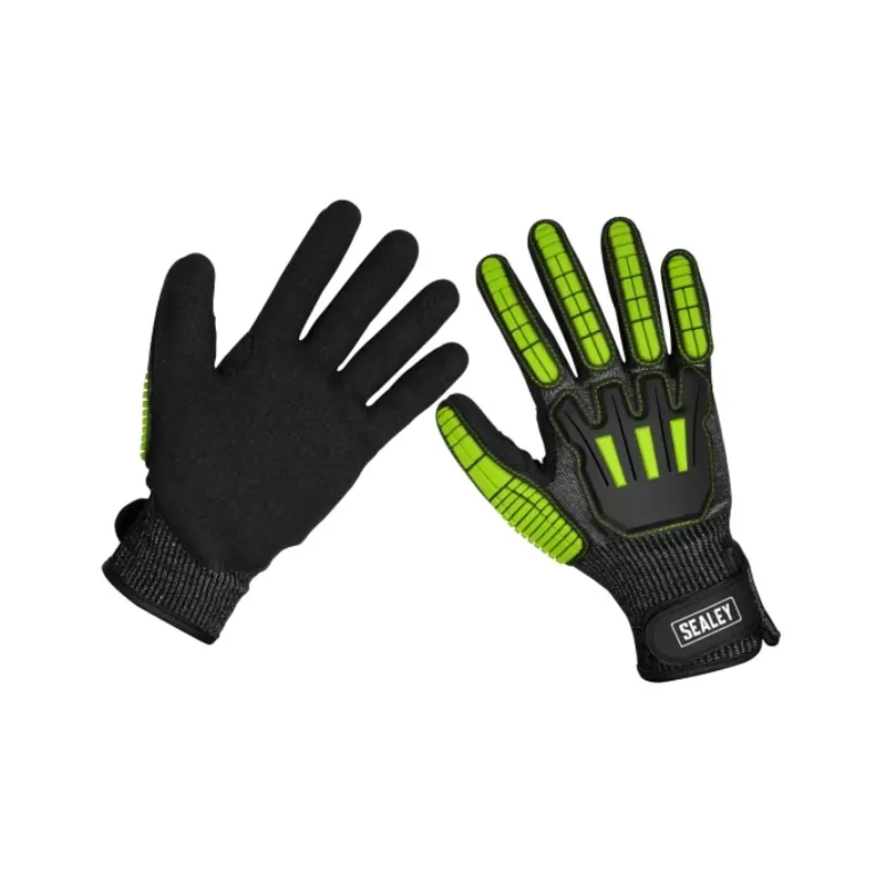 Sealey Cut & Impact Resistant Gloves - X-Large - Pair