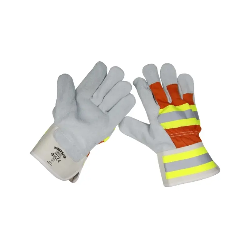 Sealey Reflective Rigger's Gloves Pair