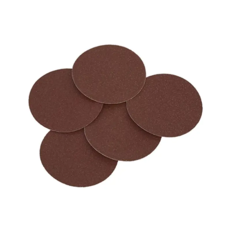 Sealey Sanding Disc 125mm 80Grit Adhesive Backed Pack of 5