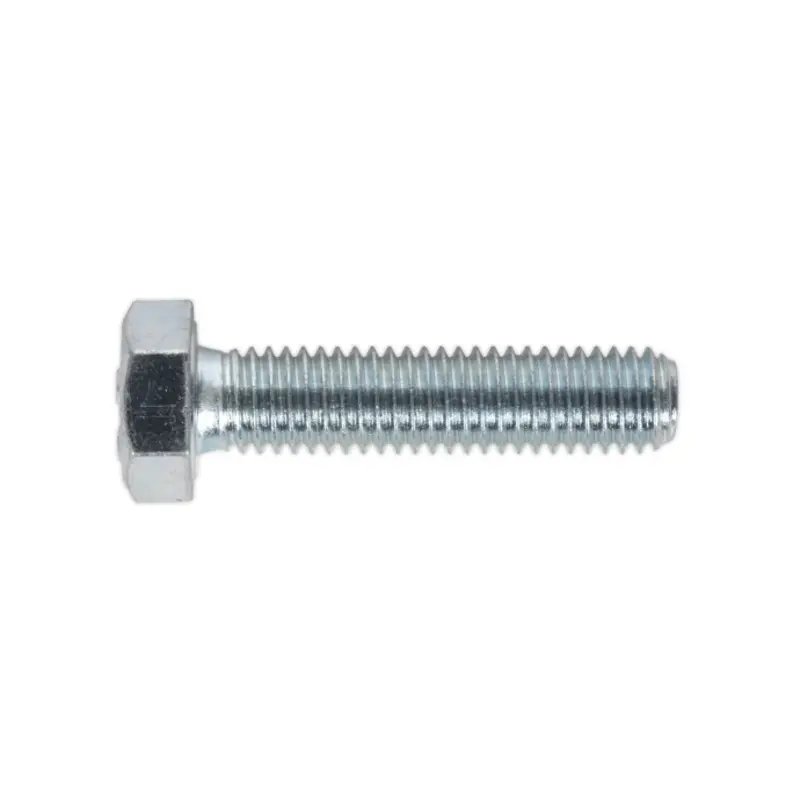 Sealey HT Setscrew M8 x 35mm 8.8 Zinc Pack of 50