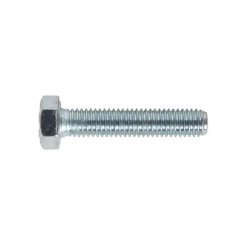 Sealey HT Setscrew M8 x 40mm 8.8 Zinc Pack of 50