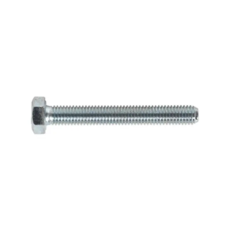 Sealey HT Setscrew M8 x 60mm 8.8 Zinc Pack of 50