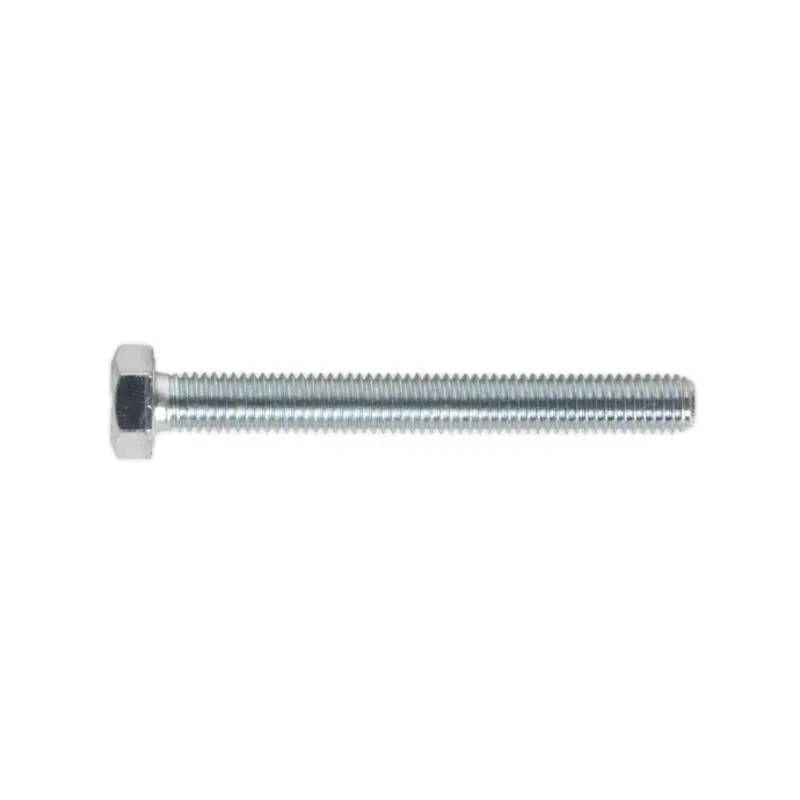 Sealey HT Setscrew M8 x 70mm 8.8 Zinc Pack of 25